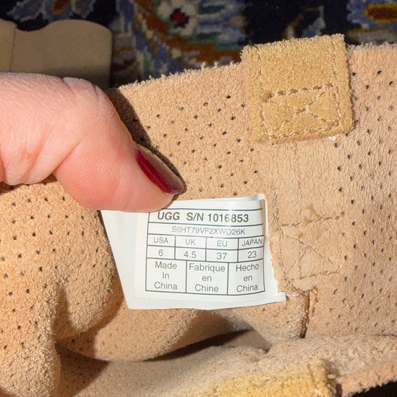 UGG Tan Ankle Boots for Women - Picture 6 of 6